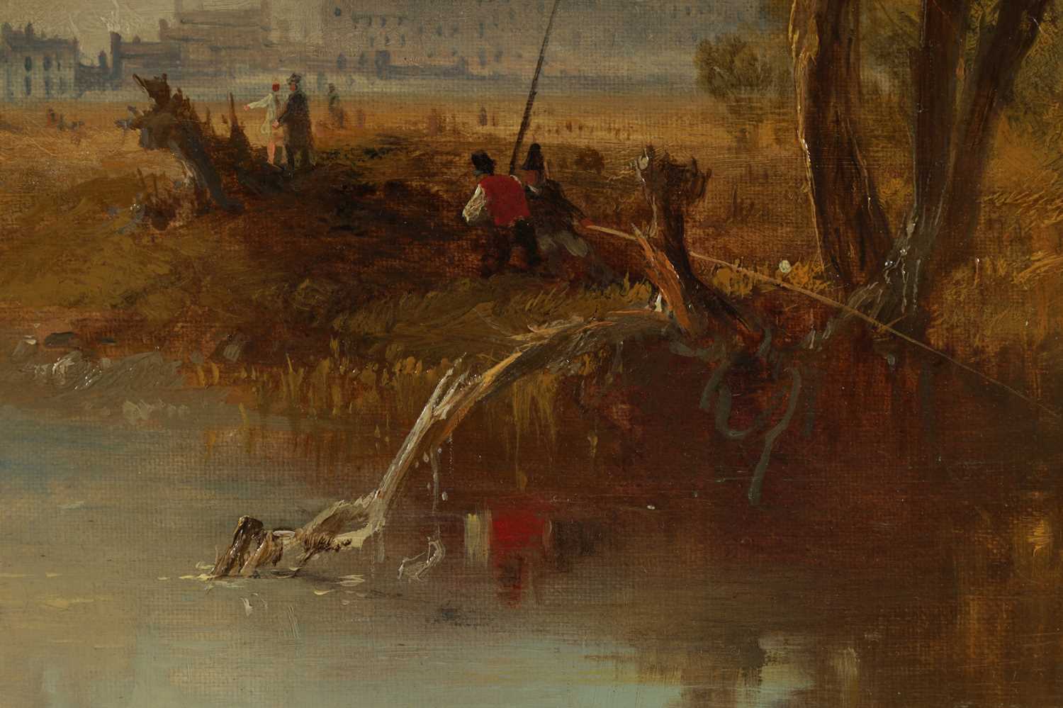 JAMES BAKER PYNE (1800-1870) OIL ON CANVAS - Image 3 of 9