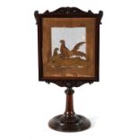 A WILLIAM IV ROSEWOOD FACE SCREEN