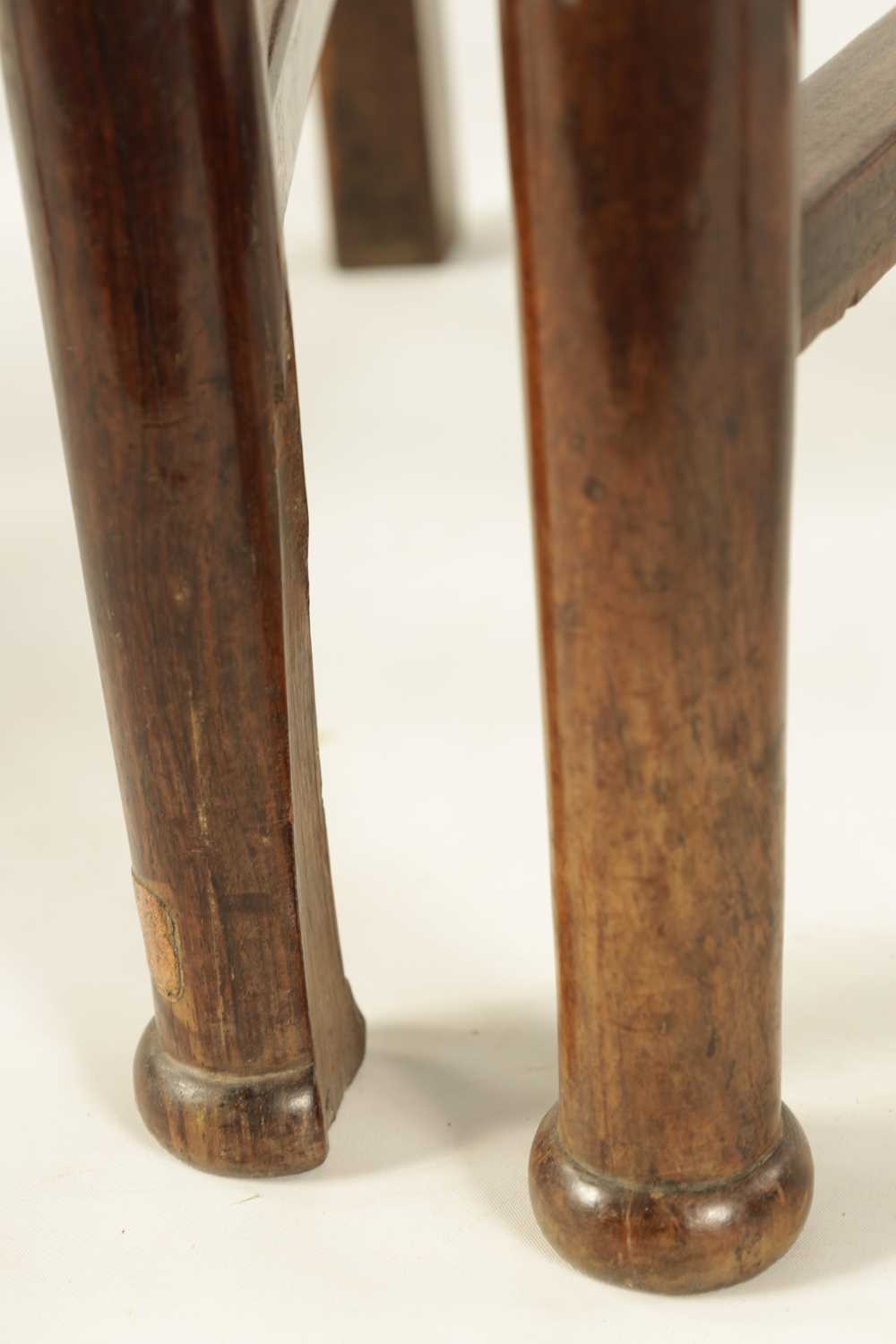 A GOOD PAIR OF 19TH CENTURY CHINESE HARDWOOD SIDE CHAIRS - Image 10 of 11