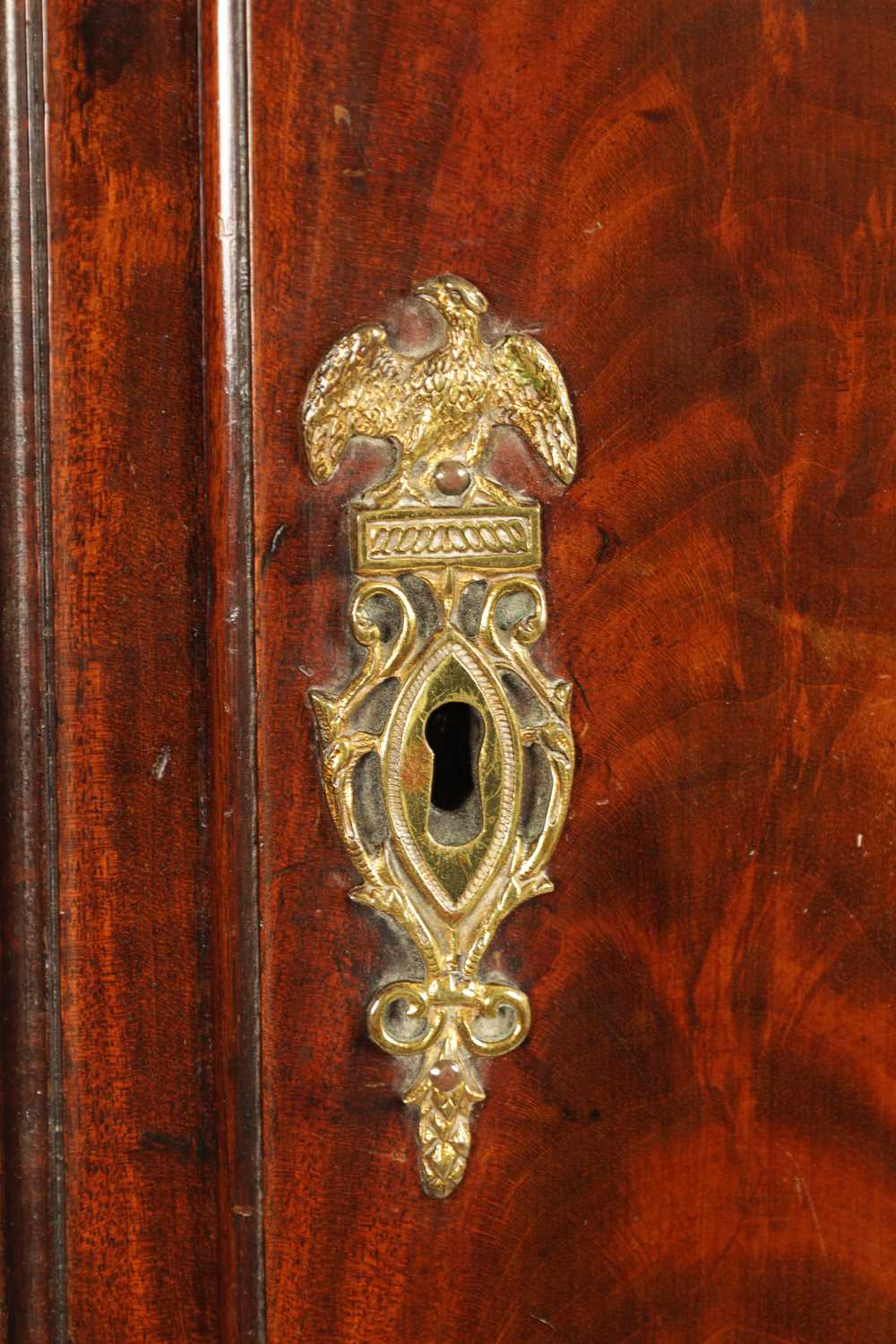 HADWEN, LIVERPOOL. A GEORGE III FIGURED MAHOGANY 8 DAY LONGCASE CLOCK No. 315 - Image 14 of 20