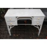 Cane painted Dressing table