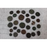 28 Roman coins 10AD uncleaned