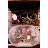 Collection of assorted Costume jewellery and a Daniel Wellington wristwatch