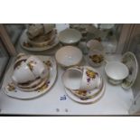 Queen Anne Primrose pattern Tea Set for 5