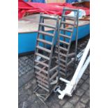 Pair of Metal Car Ramps