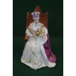 Royal Doulton Queen Elizabeth II Coronation Figurine HN 4476