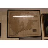 Chart of the North and Baltic Seas Drawn and Engraved by Thomson New General Atlas 1816