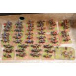 Collection of Hand Painted Metal 25mm British/ Austrian inc. Cavalry, Infantry etc