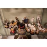 Collection of Country Artist Figures inc Pig with Sty etc