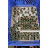 Collection of Hand Painted 25mm Games Workshop figures inc. Cavalry, Infantry etc