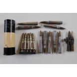 Collection of assorted Drill Cartridges and other items inc Baton Round (all inert)