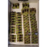 Collection of Hand Painted 25mm Metal British & other Troops inc. Cavalry, Infantry etc