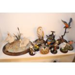 Country Artist Swan Family group and assorted Country Artist figures