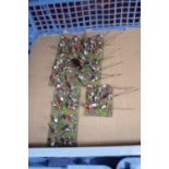 Collection of Hand Painted 25mm Italian Troops inc. Cavalry, Infantry etc