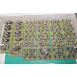 Collection of Hand Painted 25mm Metal Bavarian Troops inc. Cavalry, Infantry etc