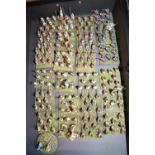 Collection of Hand Painted 25mm Metal 17thC French Troops inc. Infantry etc