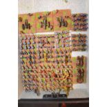 Collection of Hand Painted 25mm Metal Marlburian Imperialist Troops inc. Cavalry, Infantry etc