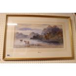 Ullswater watercolour signed to bottom right