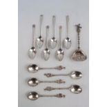 Good collection of assorted Silver Spoons 160g total weight