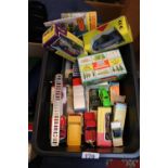 Collection of Boxed and unboxed Vehicles Hornby, Matchbox, Merit etc