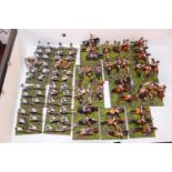 Collection of Hand Painted 25mm Metal & Other Austrian Troops inc. Cavalry, Infantry etc