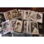 Collection of assorted Portrait Miss Gladys Cooper Postcards