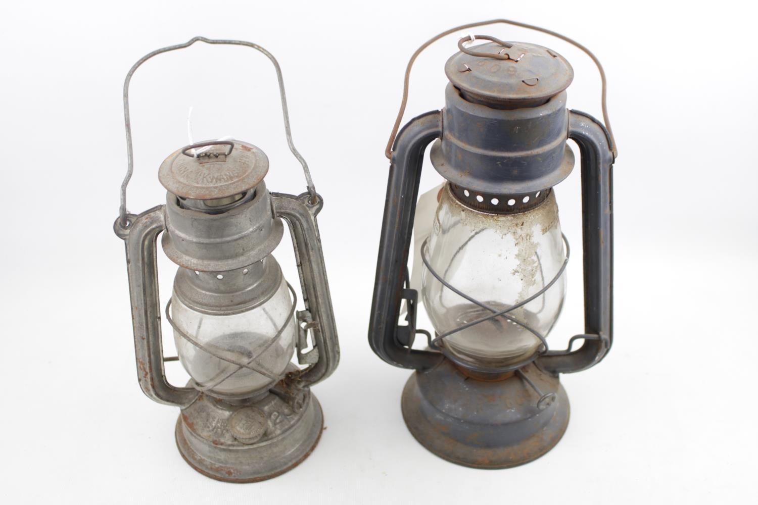 Efar 609 Storm Lamp and a Vintage Chinese Storm Lamp