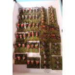 Collection of Hand Painted 25mm Metal 17thC Williamite Troops inc. Cavalry, Infantry etc