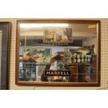 Martell Advertising Mirror