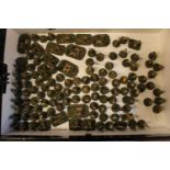 Collection of Hand Painted 25mm Russian Romanian Troops inc. Cavalry, Infantry etc