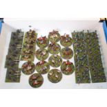 Collection of Hand Painted 25mm Metal & Plastic French Troops inc. Cavalry, Infantry etc