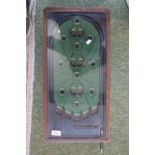 Vintage Wooden cased Bagatelle game