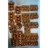Collection of Hand Painted 25mm Metal Jacobite Cavalry Troops etc