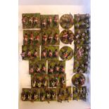 Collection of Hand Painted 25mm Metal Spanish Troops inc. Cavalry, Infantry etc