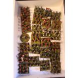 Collection of Hand Painted 25mm Russian Troops inc. Cavalry, Infantry etc