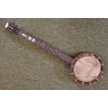 Vintage Banjo with Mother of Pearl inlay and Rosewood