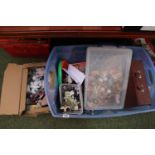 Large box of assorted Ceramics and bygones etc