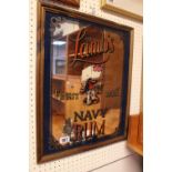 Lambs Navy Rum Advertising mirror