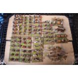 Collection of Hand Painted 25mm Plastic Roman Troops