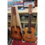 B M Espana Classical Acoustic Guitar and another