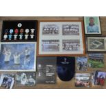 Spurs Memorabilia Collection inc Sets of Original Photographs. Collection of 13 items of Spurs