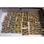 Collection of Hand Painted 25mm Plastic Austrian 1813 Figures mainly troops