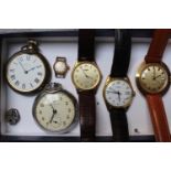 Collection of assorted Wristwatches inc. Ingersoll, Gradius, Timex etc