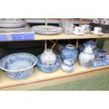 Collection of assorted Modern Chinese and other Blue & White ceramics