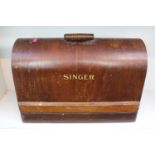 Oak Cased Singer Sewing machine