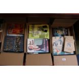 3 Boxes of assorted Hardback books
