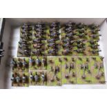 Collection of Hand Painted 25mm Allies Napoleonic Cavalry and Gunners