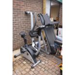 Roger Black Running machine, Rowing machine and a Exercise cycle