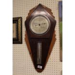 Art Deco cased Barometer