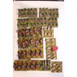 Collection of Hand Painted 25mm Metal and some plastic Neapolitan Cavalry & Troops